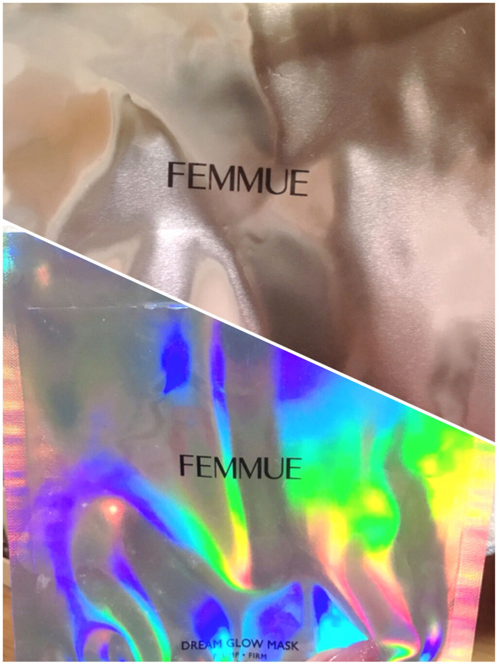 ドリームグロウマスク RR（透明感・キメ）/FEMMUE/シートマスク・パックを使ったクチコミ（3枚目）