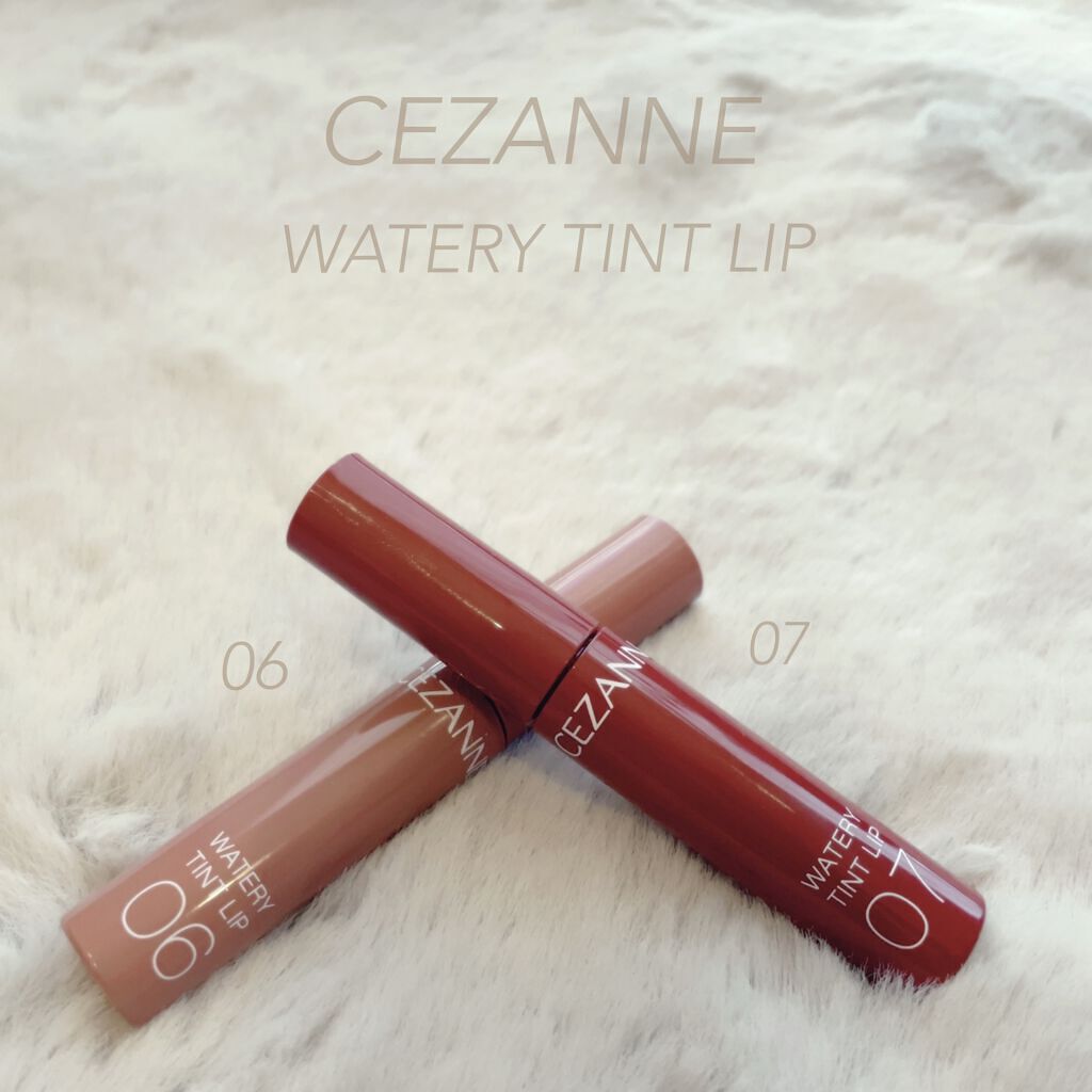 ウォータリーティントリップ/CEZANNE/リップティントを使ったクチコミ(1枚目)