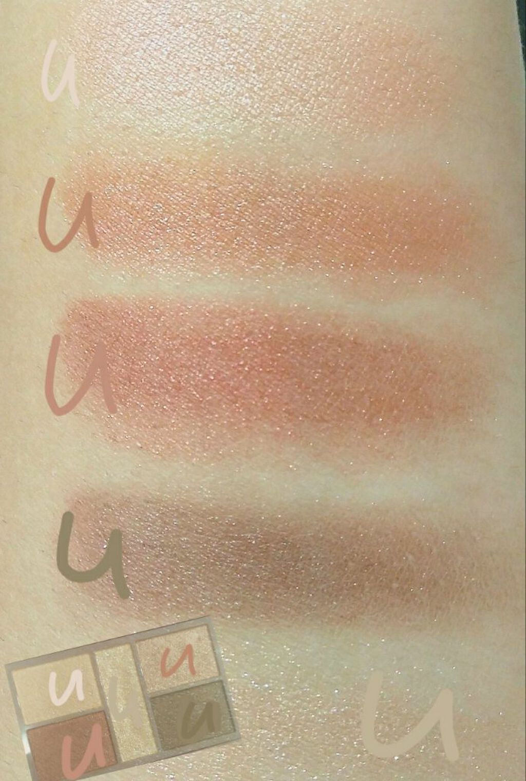 菜夏 on LIPS 「ローズメイク//遅くなりました😭😣💦今回は前に紹介したCANM..」(5枚目)