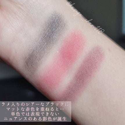 コンスピキュアス ダブルアイズ 01 ボルドー/Amplitude/アイシャドウパレットの画像