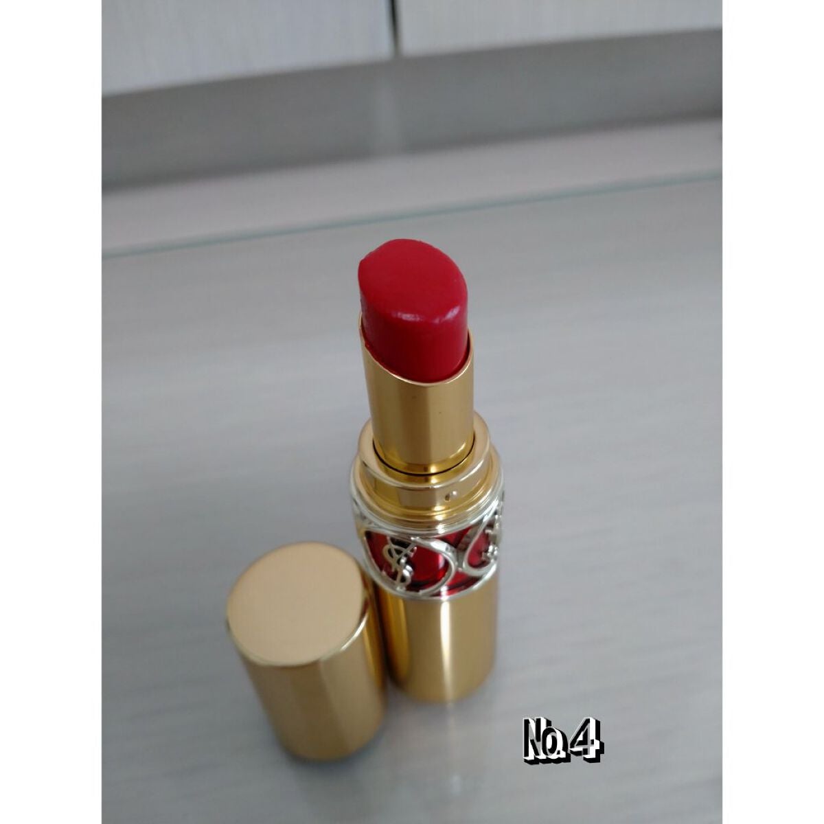 YSL ラブシャイン キャンディグレーズ/YVES SAINT LAURENT BEAUTE/口紅を使ったクチコミ(6枚目)