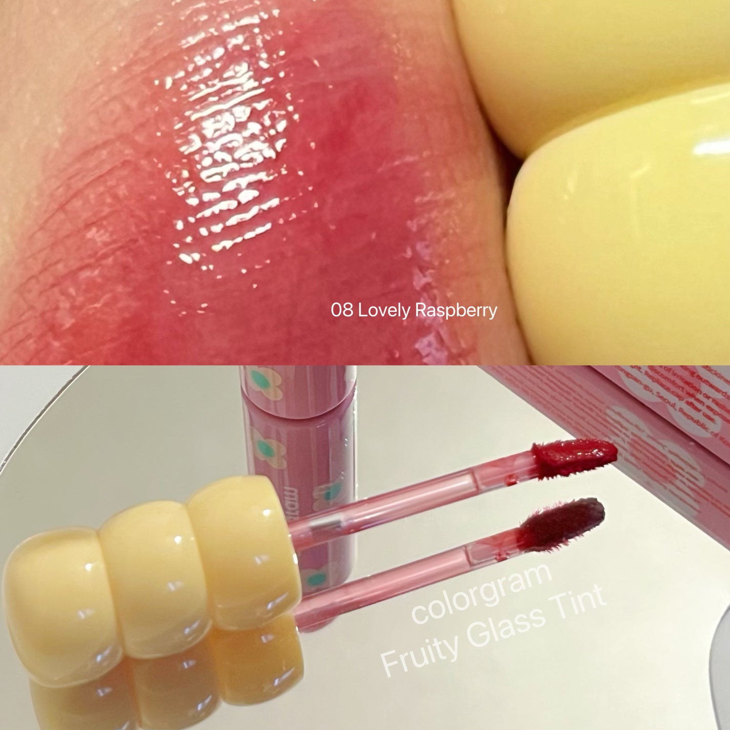 タンフルグラスティント/Colorgram/リップティントを使ったクチコミ(2枚目)