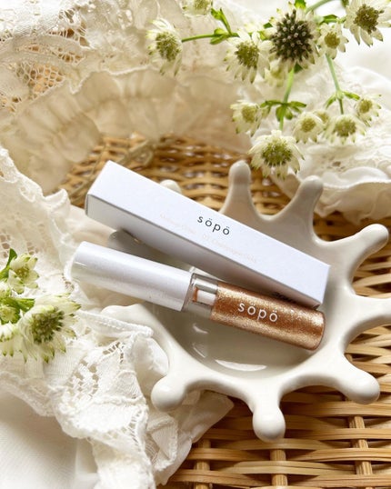 メイクアップグリッター/sopo/グリッターを使ったクチコミ(2枚目)