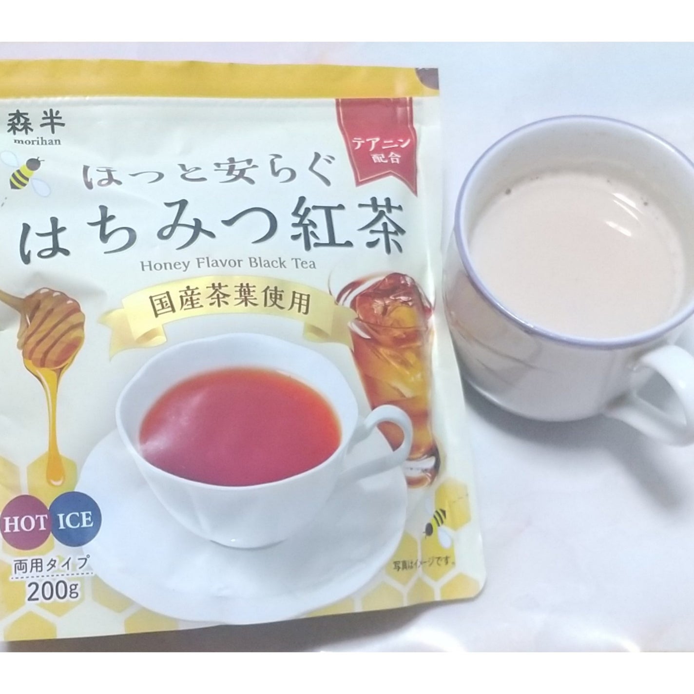 ミラクル on LIPS 「粉末&はちみつ入りのインスタント粉末紅茶をお試しさせていただき..」(4枚目)