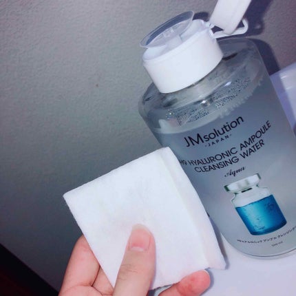 ヒアルロニック アンプルクレンジングウォーター/JMsolution/クレンジングウォーターを使ったクチコミ(2枚目)