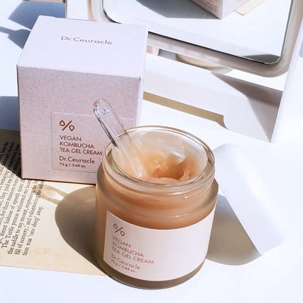 ビーガン コンブチャ ティー ジェル クリーム/Dr.Ceuracle/フェイスクリームを使ったクチコミ(4枚目)