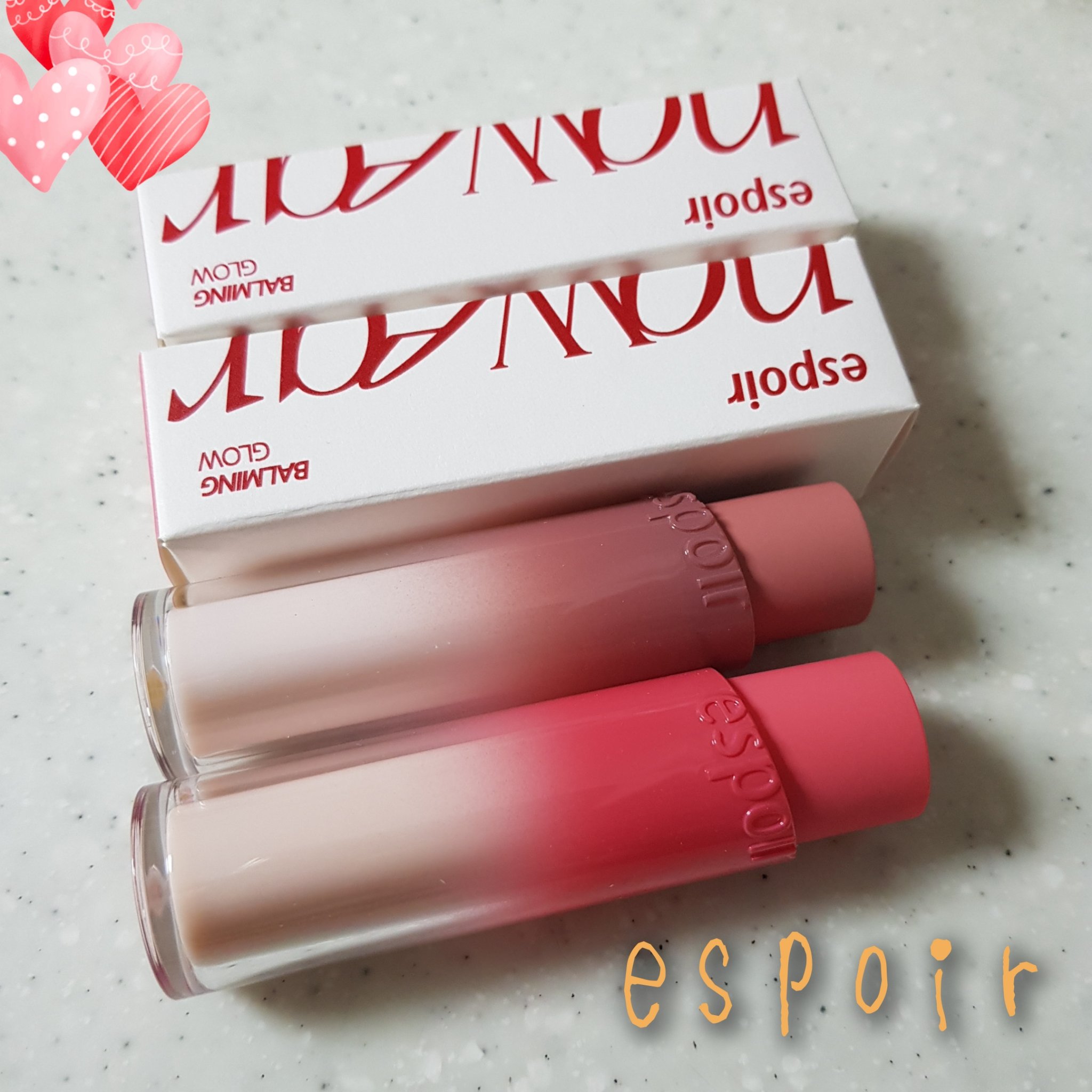 ノーウェアリップスティック バーミンググロー/espoir/口紅を使ったクチコミ（1枚目）