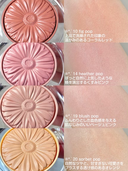 チーク ポップ/CLINIQUE/パウダーチークを使ったクチコミ(1枚目)