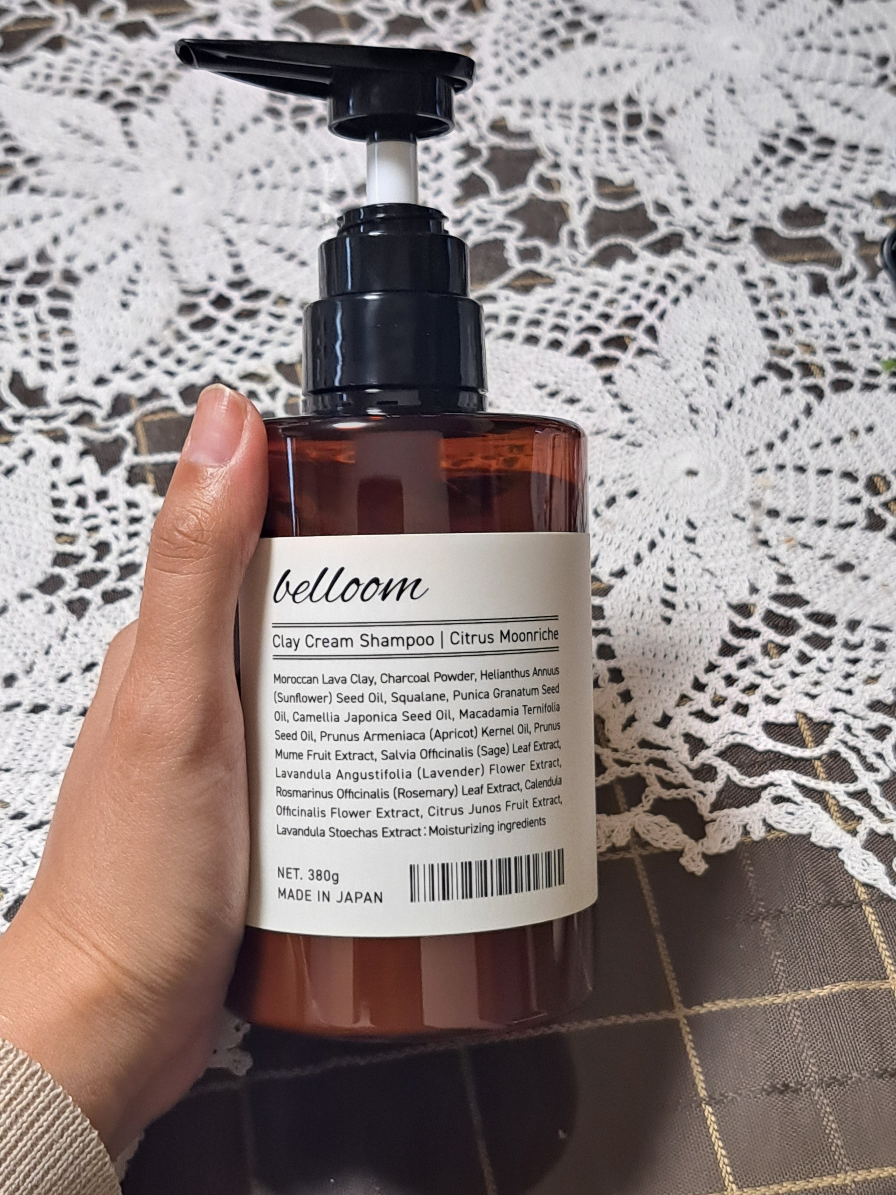 BELLOOM クリームシャンプー/ホワイトスキンベール/市販シャンプーを使ったクチコミ（1枚目）