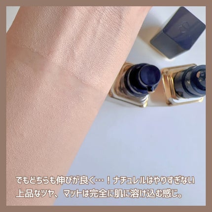 タンフリュイドエクラ マット/クレ・ド・ポー ボーテ/リキッドファンデーションを使ったクチコミ(4枚目)