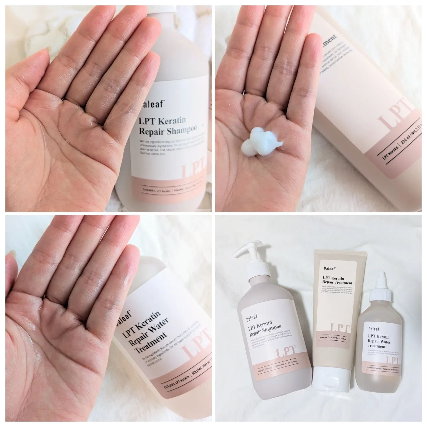 LPTケラチンリペアトリートメント/Daleaf/洗い流すヘアトリートメントを使ったクチコミ（2枚目）