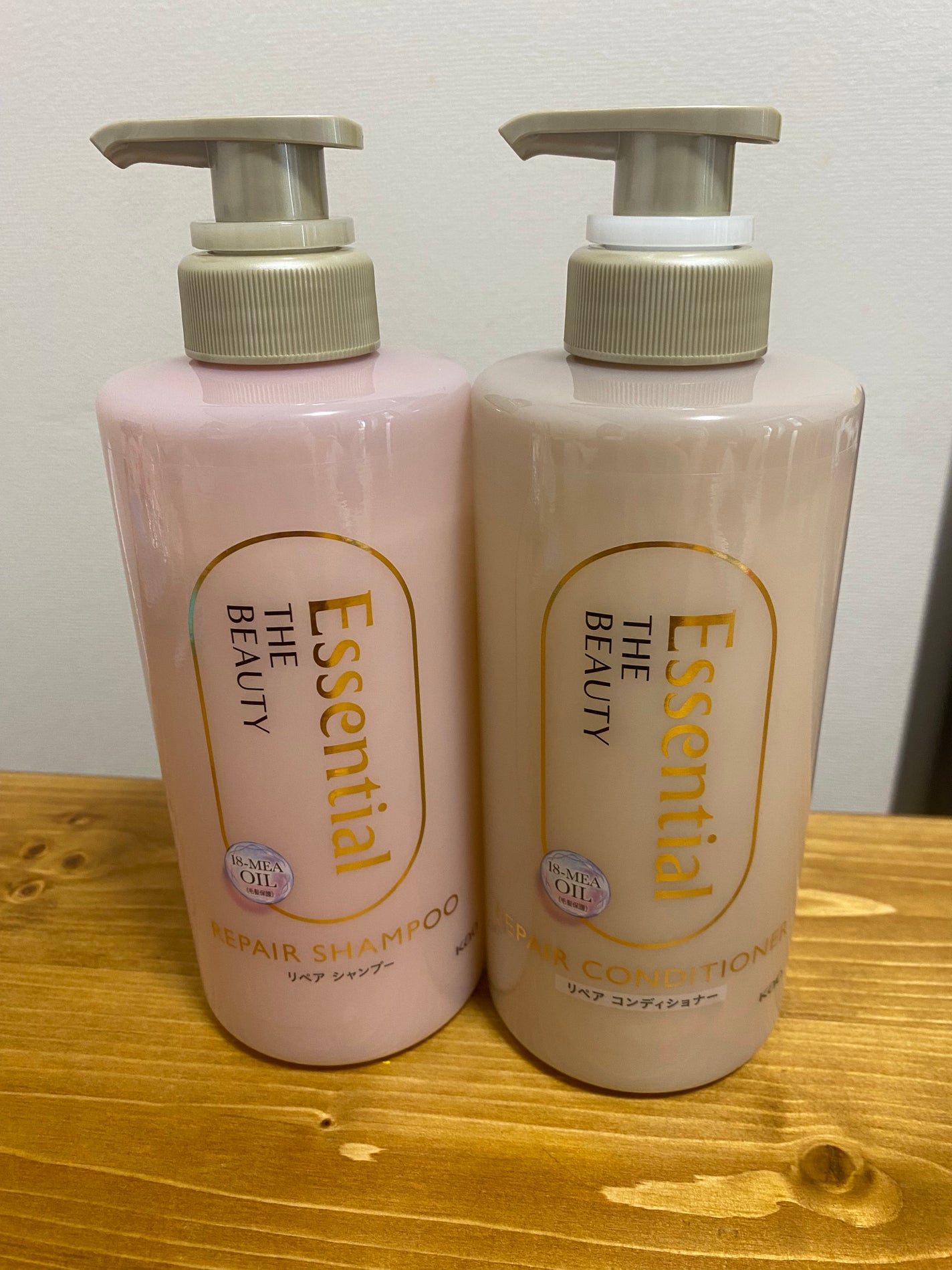 ザビューティ リペアシャンプー・コンディショナー/エッセンシャル/市販シャンプーを使ったクチコミ(1枚目)