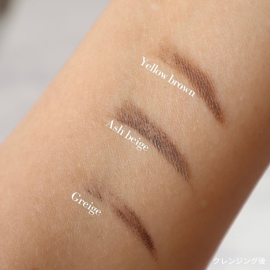 ロングステイ アイブロウパウダー&ペンシル/ブリリアージュ/アイブロウペンシルを使ったクチコミ(7枚目)