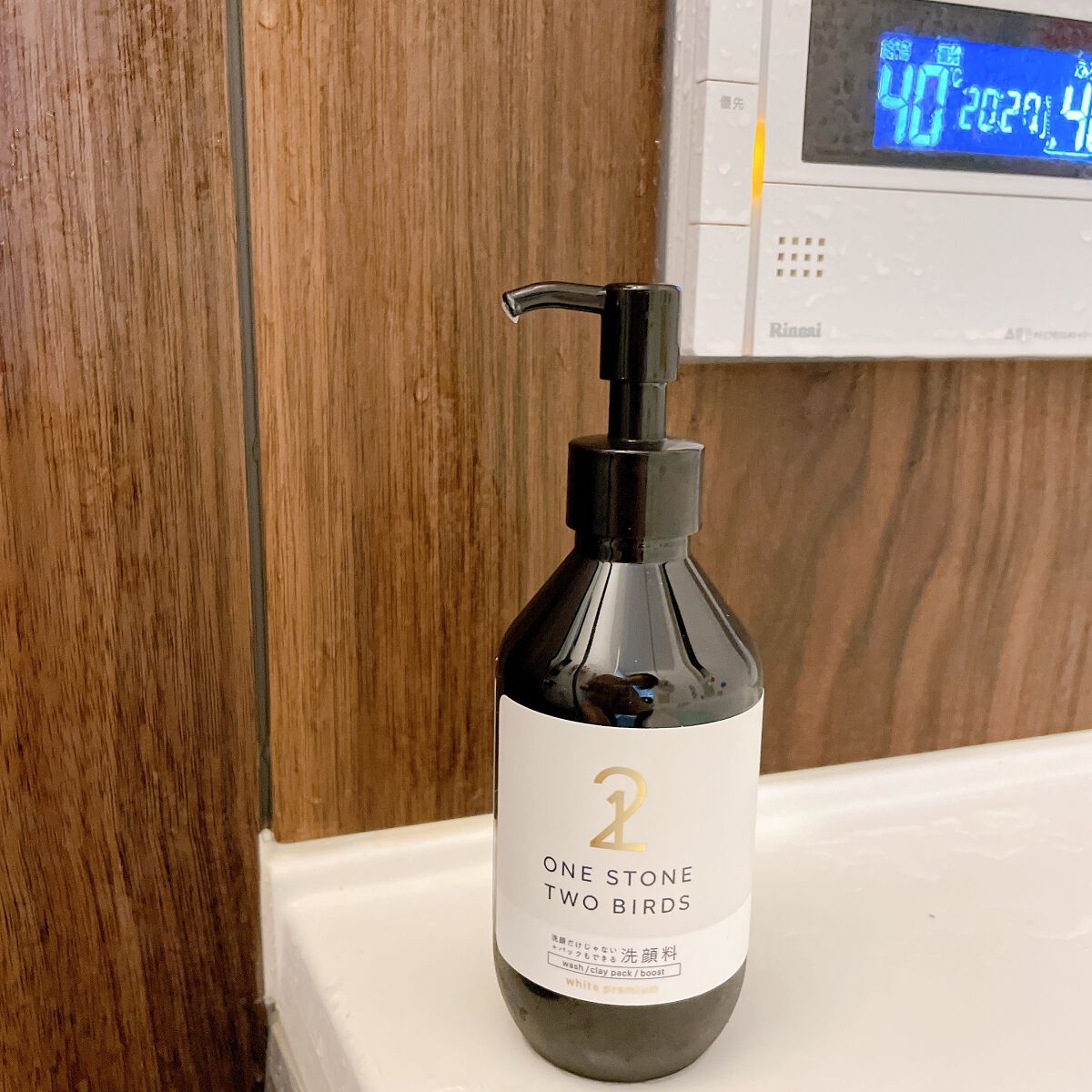 洗顔だけじゃない+パックもできる洗顔料/ONE STONE TWO BIRDS/その他洗顔料を使ったクチコミ(1枚目)