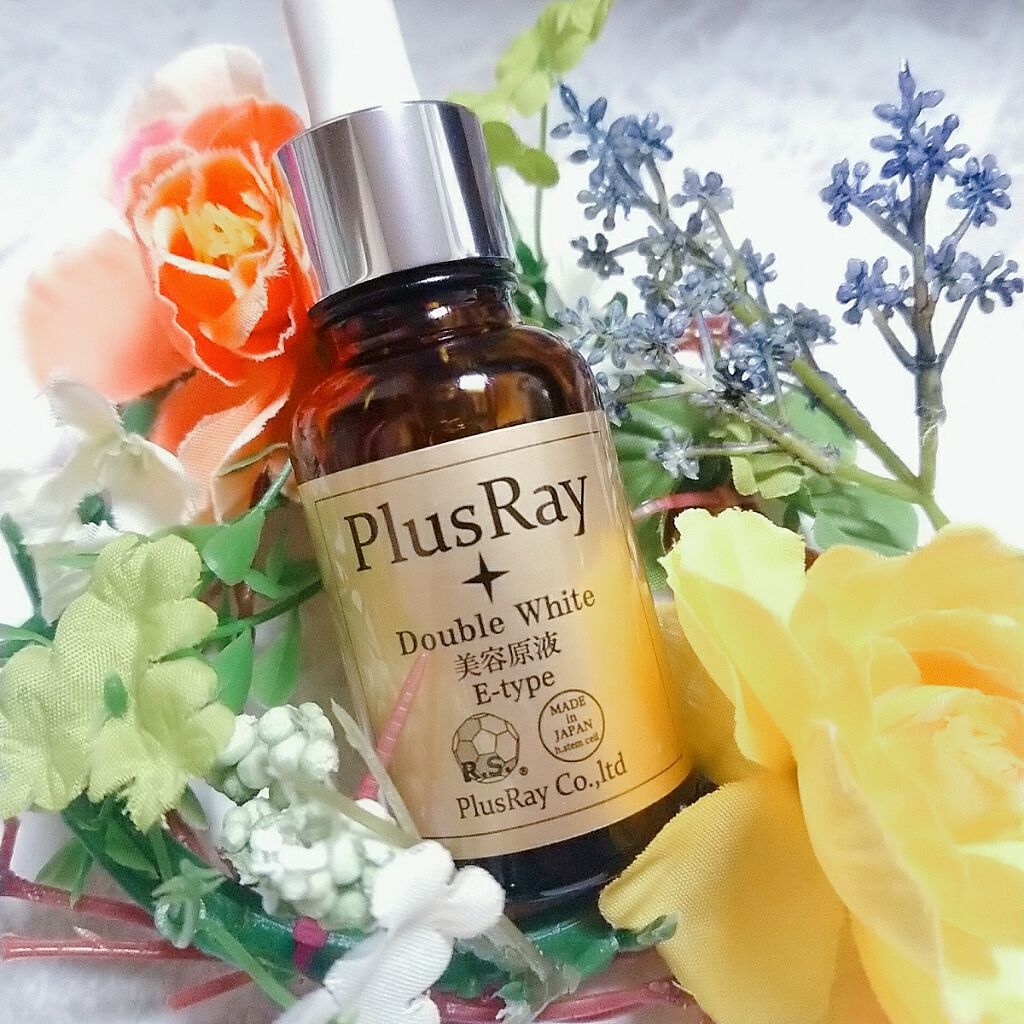 エクストラダブルホワイト美容原液Eタイプ/PlusRay/ブースター・導入液を使ったクチコミ(1枚目)