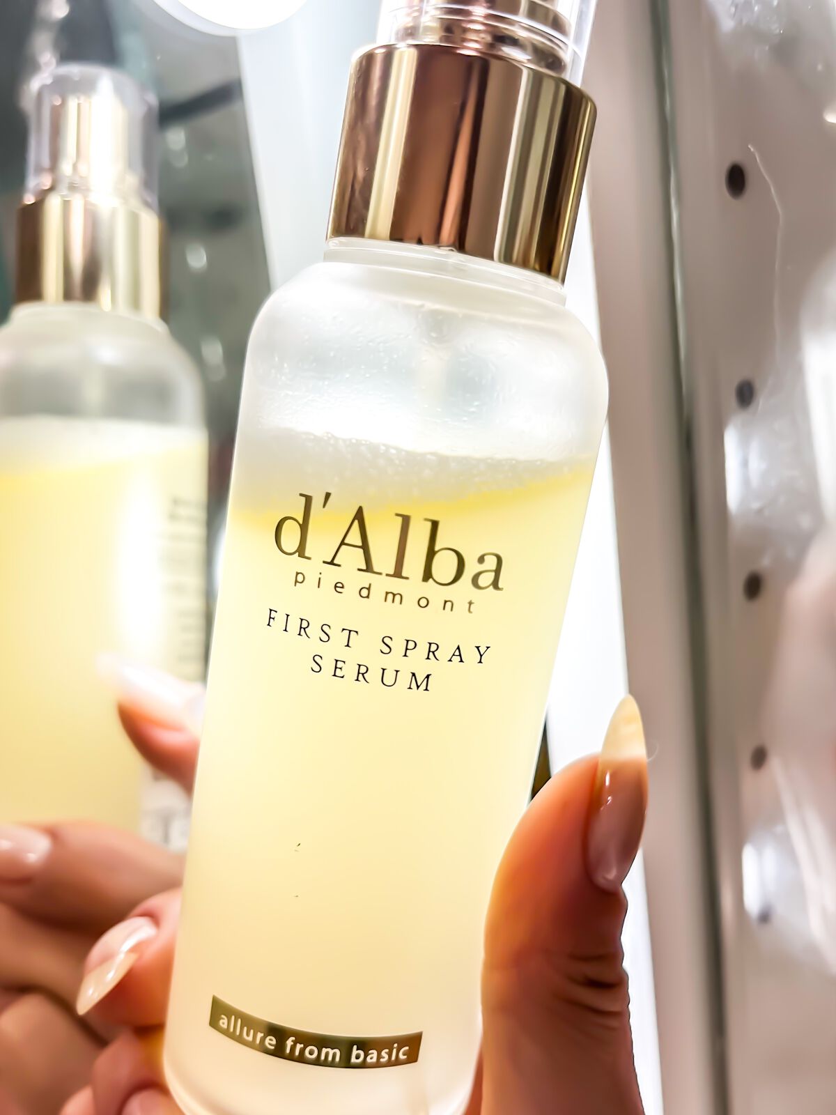 ダルバ ホワイトトリュフファーストスプレーセラム/ダルバ/ミスト状化粧水を使ったクチコミ(3枚目)