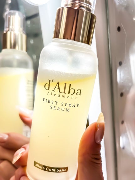 ダルバ ホワイトトリュフファーストスプレーセラム/ダルバ/ミスト状化粧水を使ったクチコミ(3枚目)