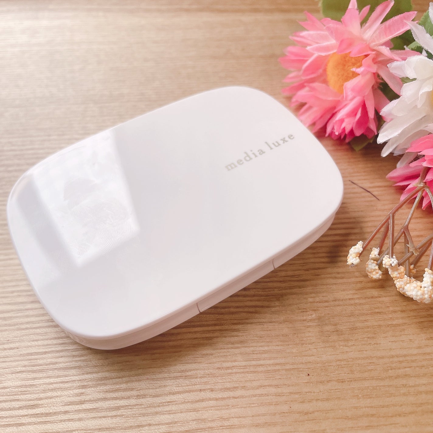 パウダーファンデーション/media luxe/パウダーファンデーションを使ったクチコミ(1枚目)