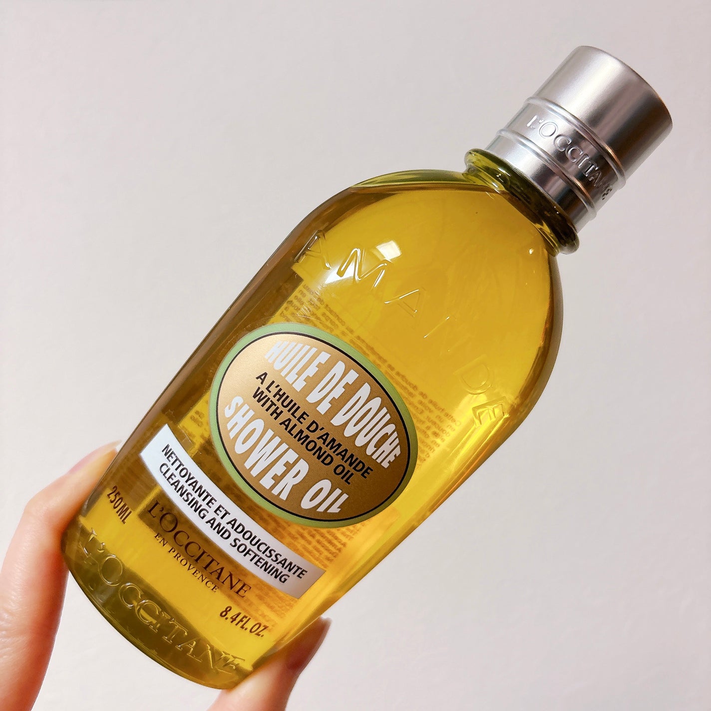 アーモンド モイスチャライジングシャワーオイル/L'OCCITANE/ボディソープを使ったクチコミ(1枚目)