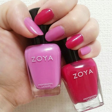 今週のネイル💅✨✨

ZOYA 936
ZOYA 938

しっかり発色するのに透明感😍💕
全くムラにならずに塗りやすい✨✨

#ZOYA