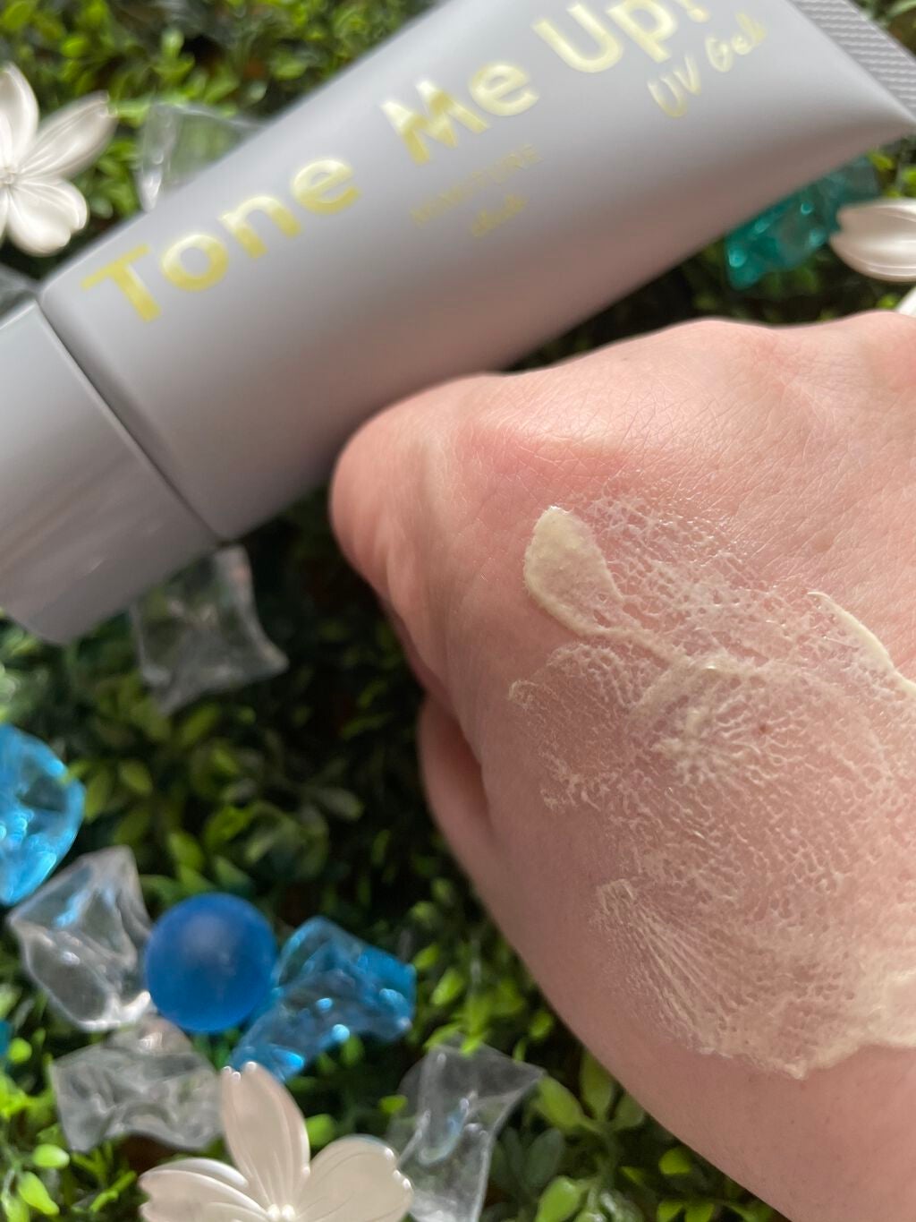 ミミチュール トーンミーアップ UVジェル/クラブ/日焼け止めジェルを使ったクチコミ(3枚目)