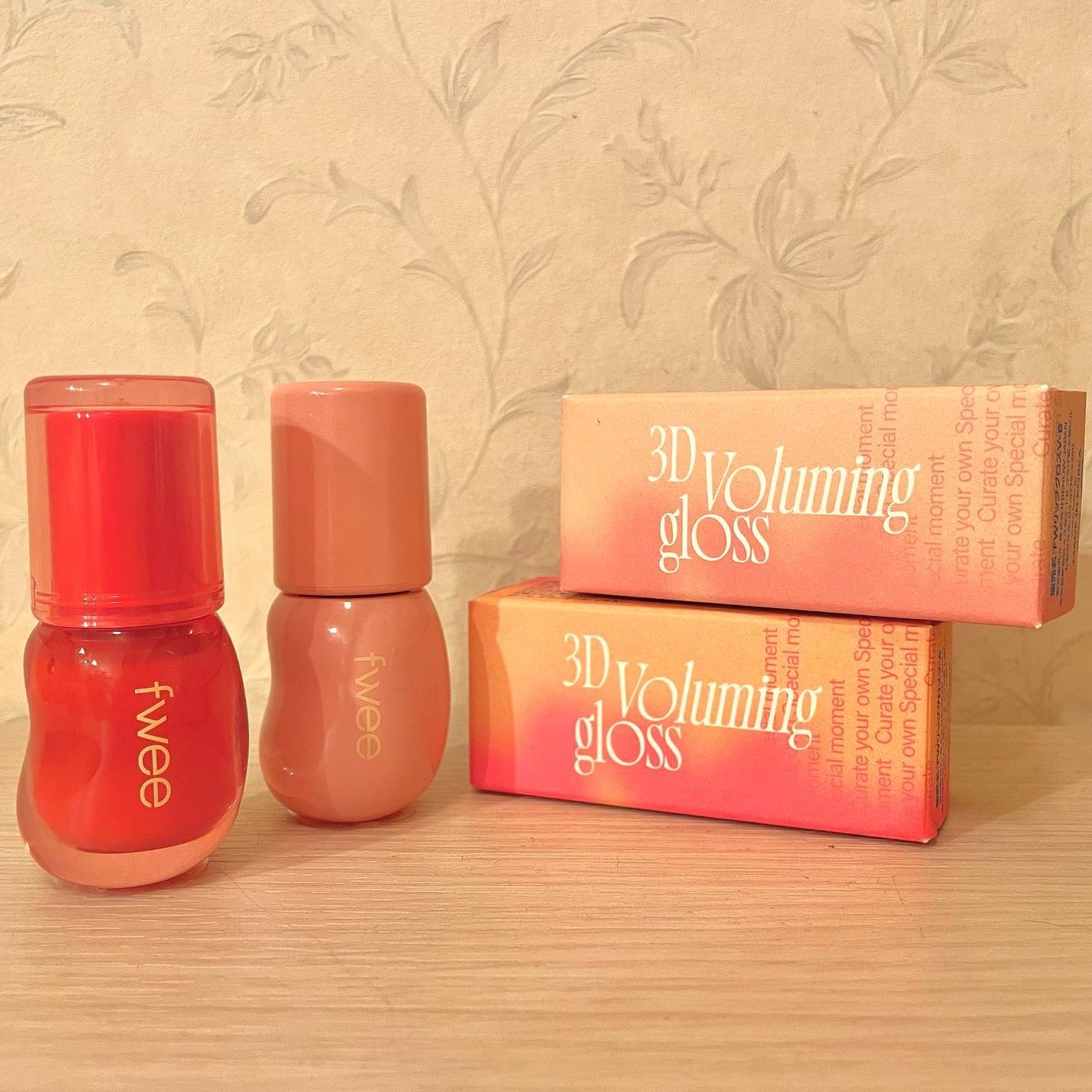 フィー 3Dボリューミンググロス/fwee/リップグロスを使ったクチコミ(1枚目)