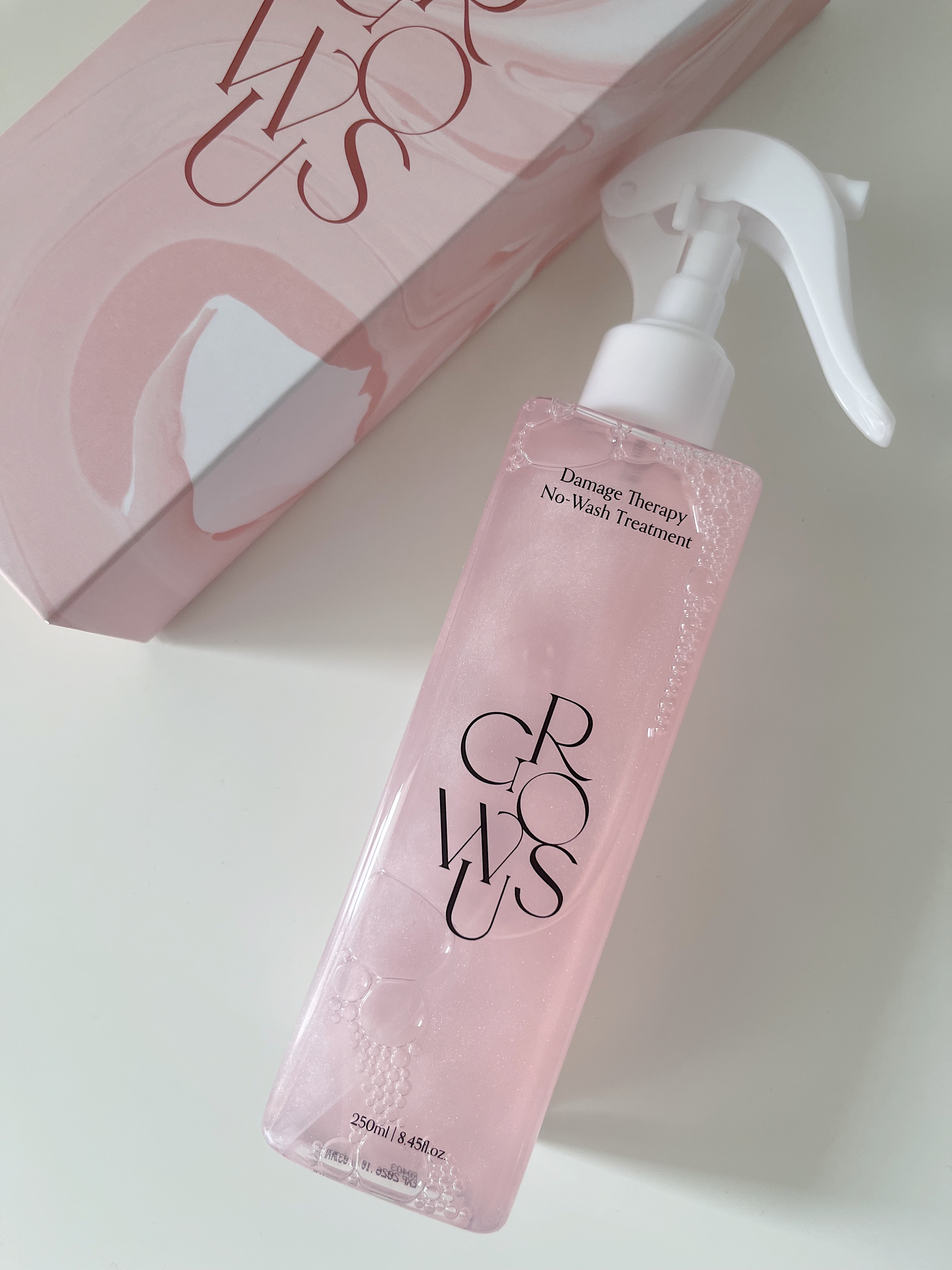 洗い流さないトリートメント/GROWUS/アウトバストリートメントを使ったクチコミ（3枚目）