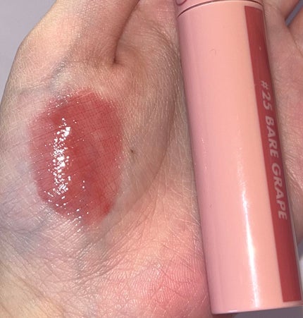 ジューシーラスティングティント/rom&nd/リップティントを使ったクチコミ(2枚目)