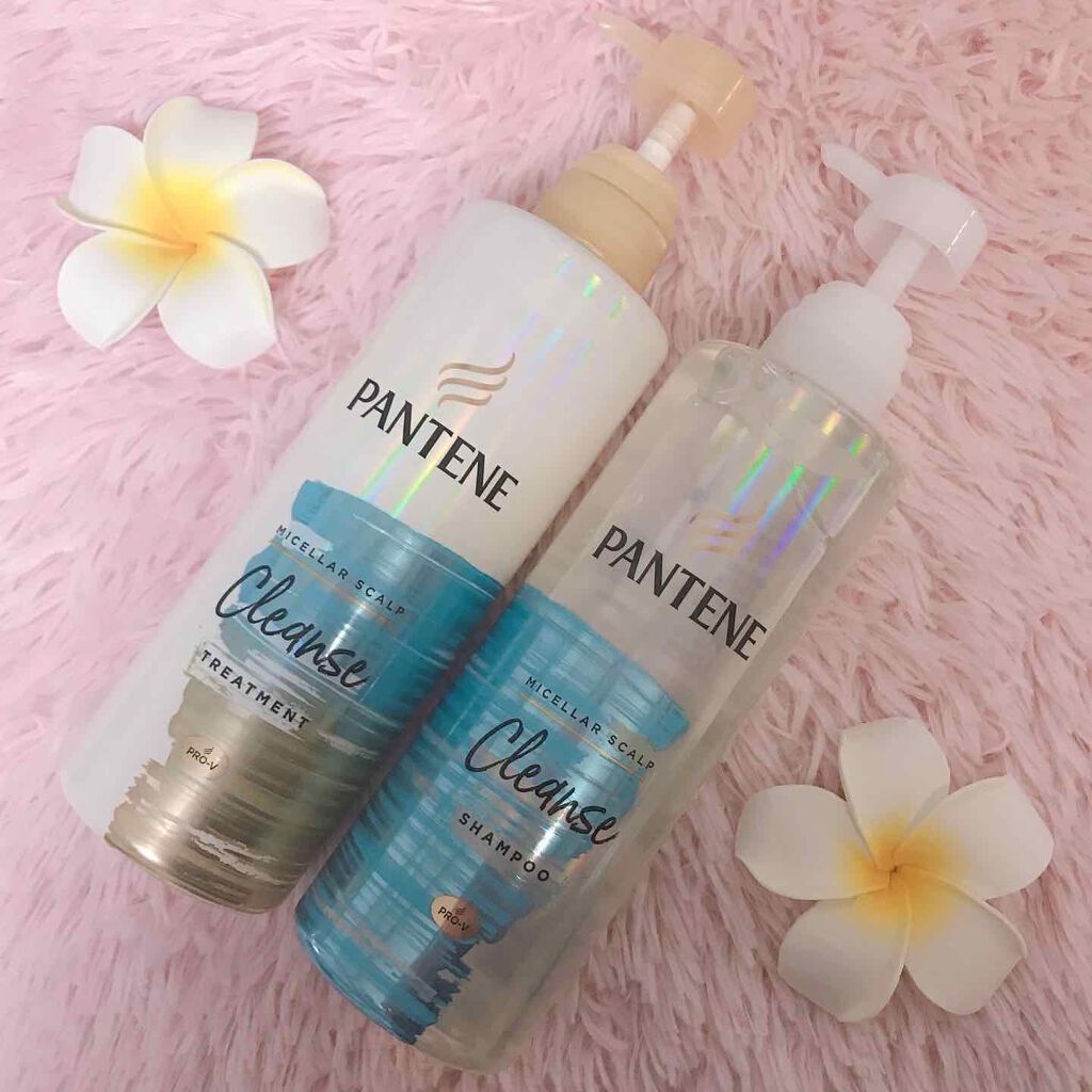 ミセラー スカルプクレンズシャンプー／トリートメント/パンテーン/市販シャンプーを使ったクチコミ（1枚目）