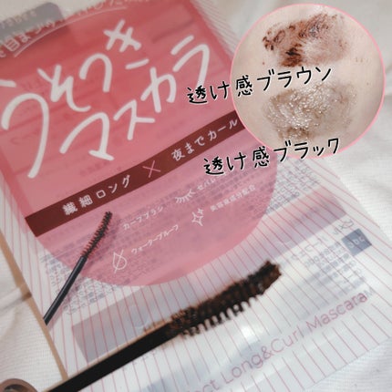 ピメル うそつきマスカラ/pdc/マスカラを使ったクチコミ(1枚目)