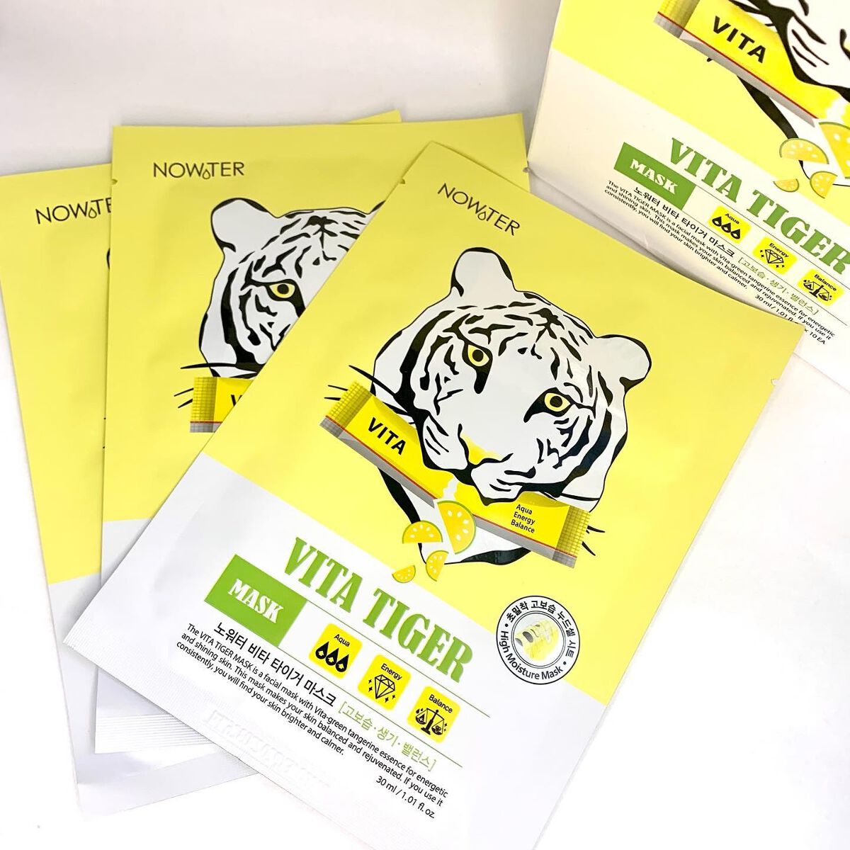 ビタタイガーマスク/NOWATER/シートマスク・パックを使ったクチコミ(1枚目)