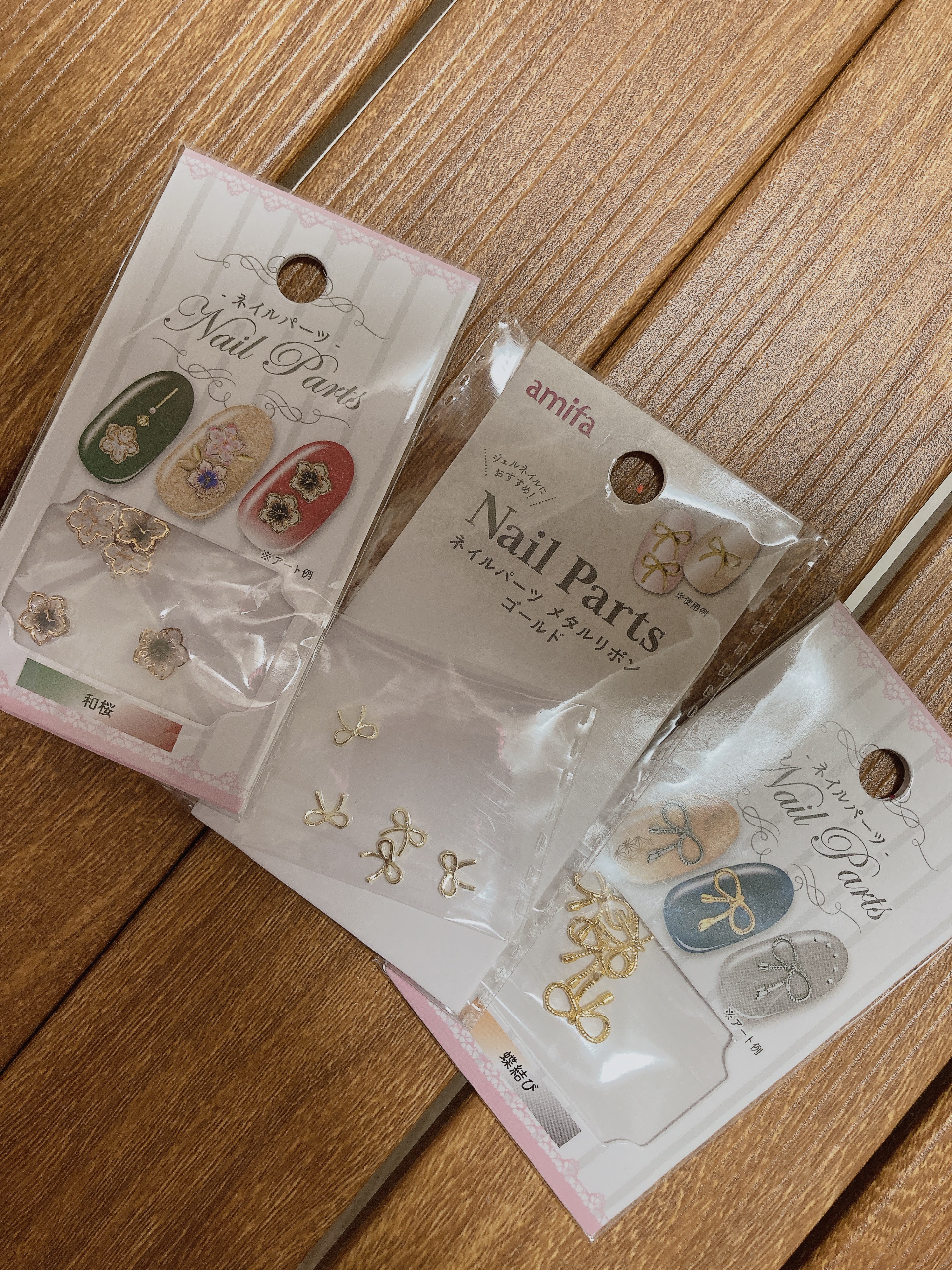 ネイルパーツ/セリア/ネイルチップ・パーツを使ったクチコミ（3枚目）