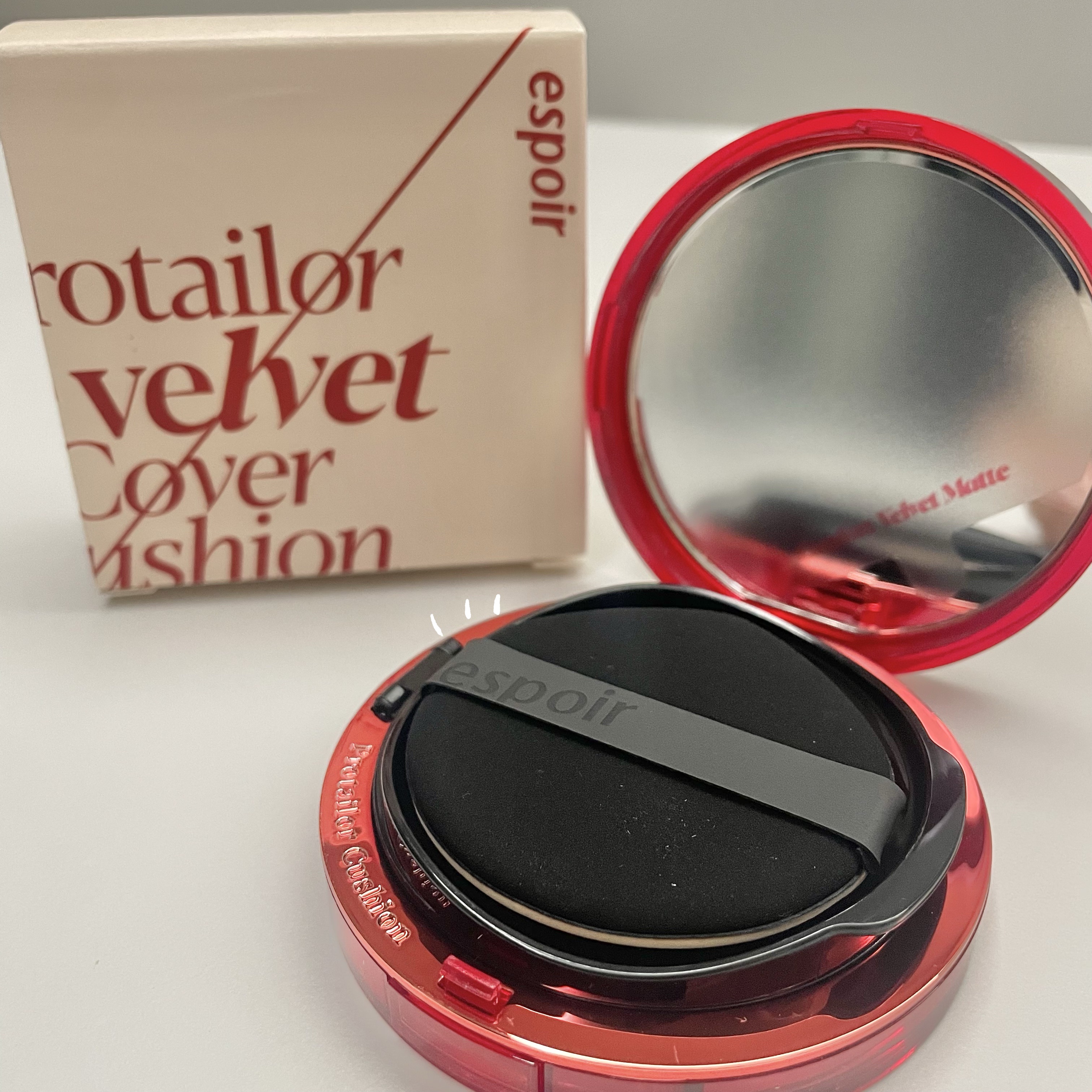 プロテーラービーベルベットカバークッション/espoir/クッションファンデーションを使ったクチコミ（2枚目）