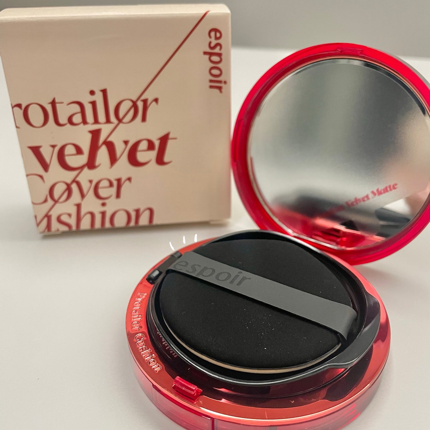 プロテーラービーベルベットカバークッション/espoir/クッションファンデーションを使ったクチコミ(2枚目)