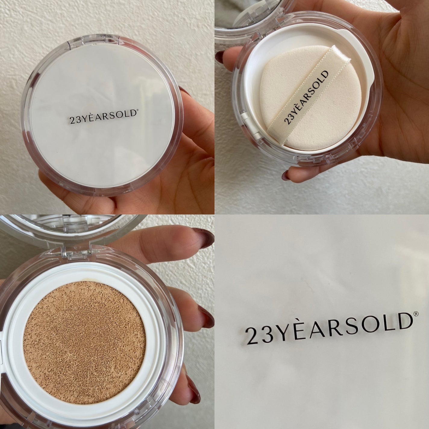 ハートリーフシーンカバークッション/23years old/クッションファンデーションを使ったクチコミ(2枚目)