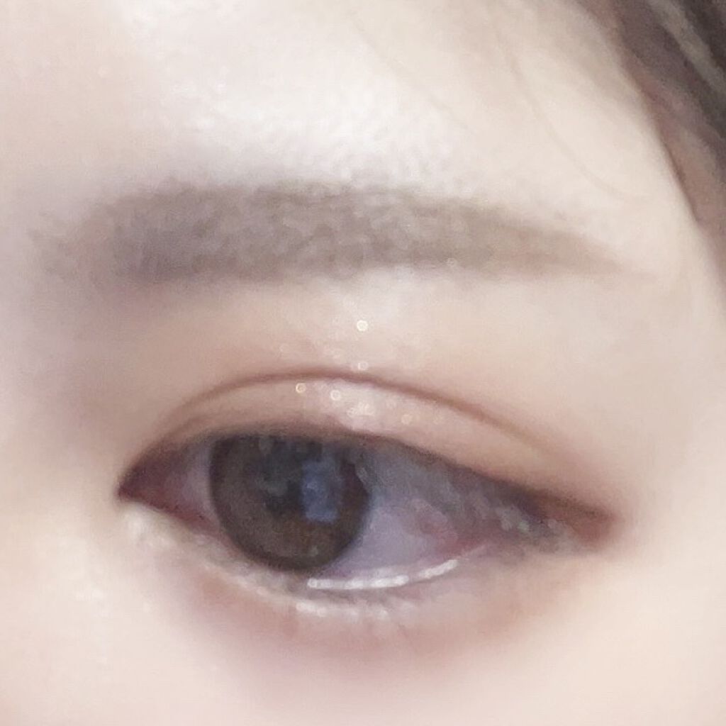 ロングラスティングアイブロウ LT01 ナチュラルブラウン/excel/リキッドアイブロウを使ったクチコミ（3枚目）