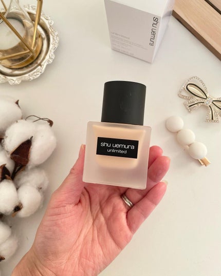 (旧)アンリミテッド ラスティング フルイド/shu uemura/リキッドファンデーションを使ったクチコミ(4枚目)