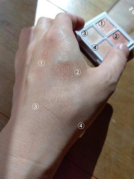 アイパレット/sopo/アイシャドウパレットを使ったクチコミ(3枚目)