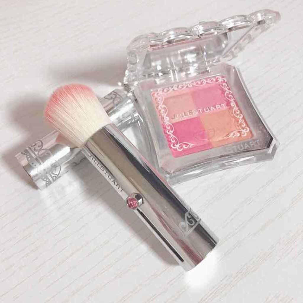 ミックスブラッシュ コンパクト N/JILL STUART/パウダーチークを使ったクチコミ(2枚目)