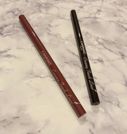 クリーミータッチライナー/キャンメイク/ジェルアイライナーを使ったクチコミ(1枚目)