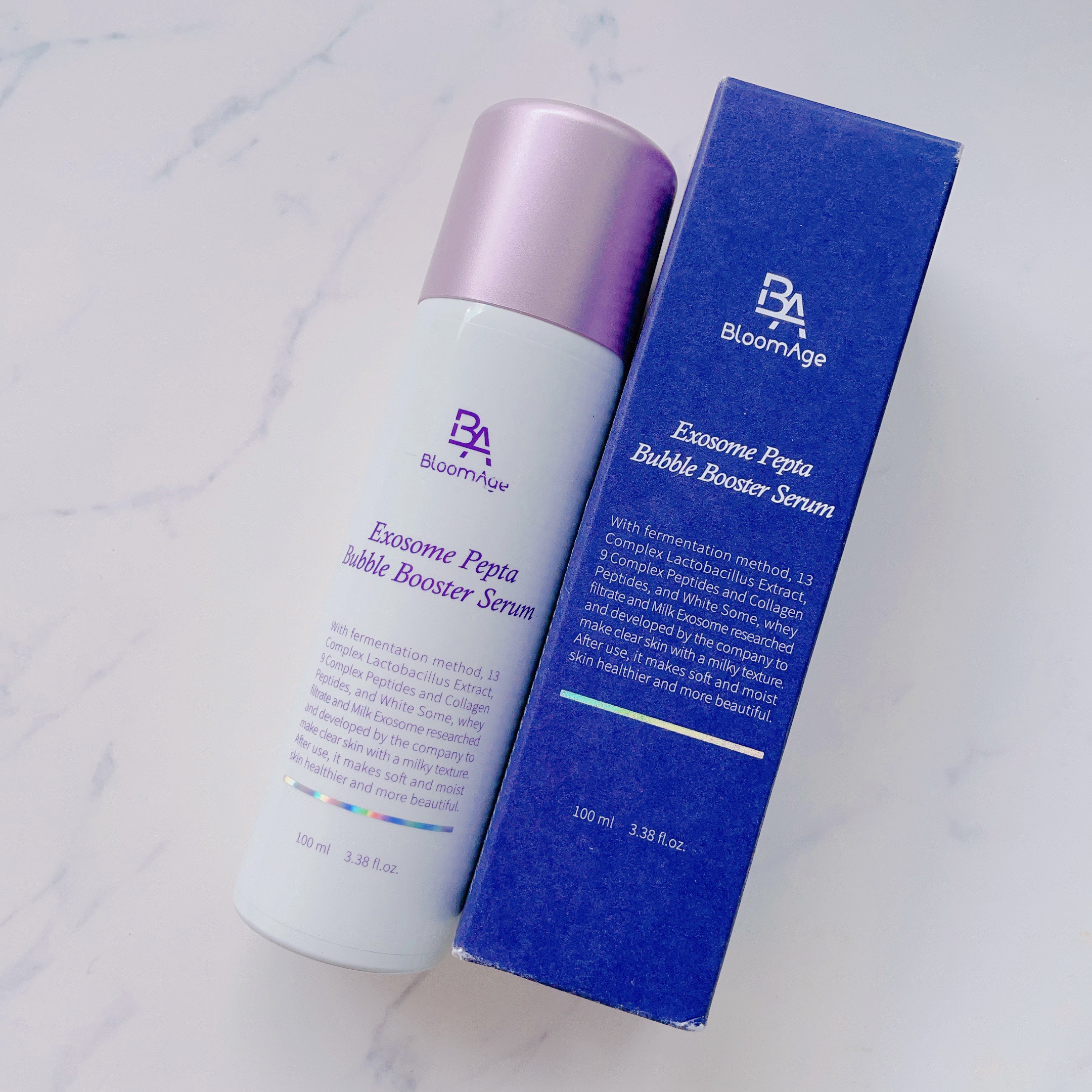 エクソソーム ペプチド バブル ブースター セラム/BloomAge/美容液を使ったクチコミ（1枚目）