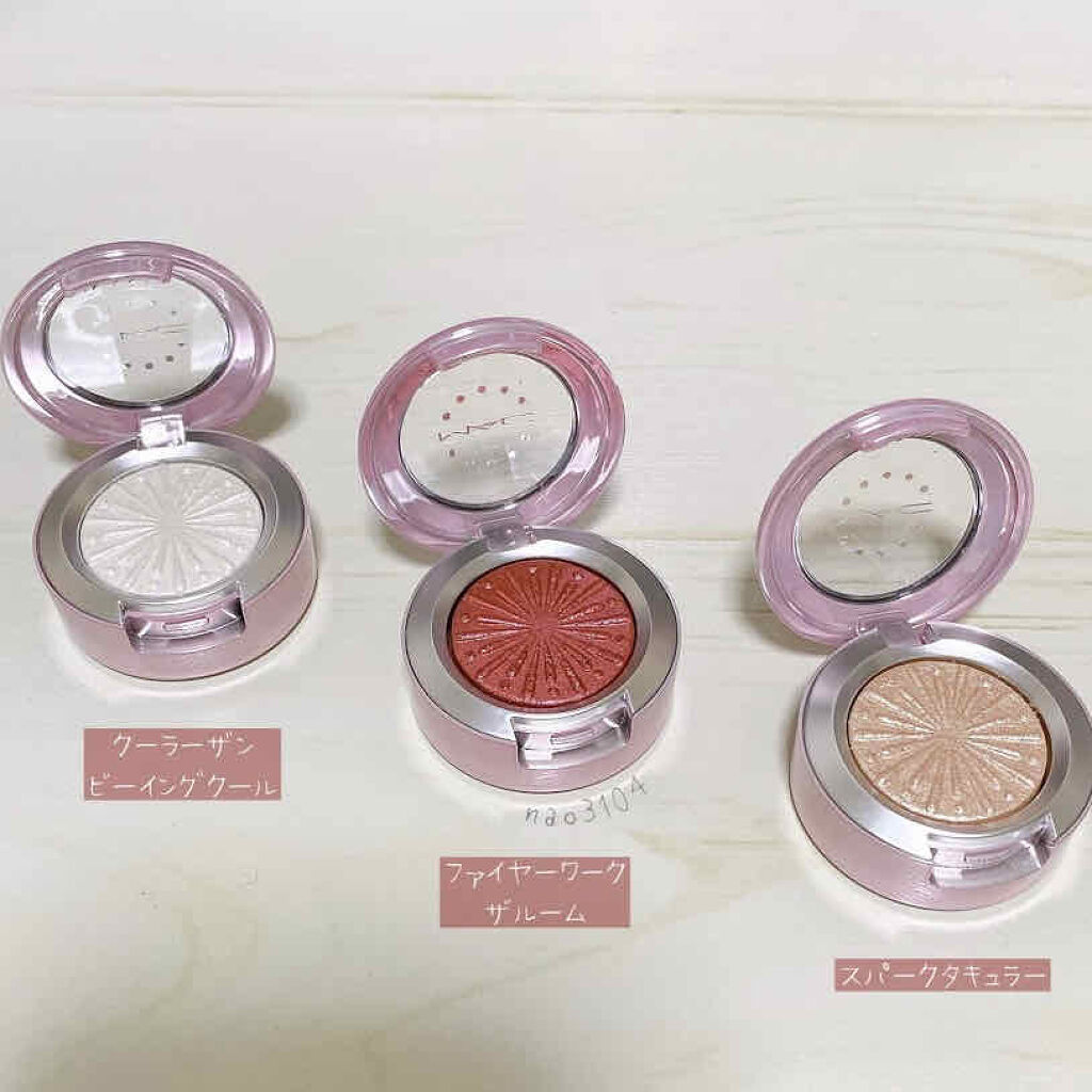 エクストラ ディメンション フォイル アイシャドウ M·A·C フロステッド ファイヤーワーク/M・A・C/単色アイシャドウを使ったクチコミ（3枚目）