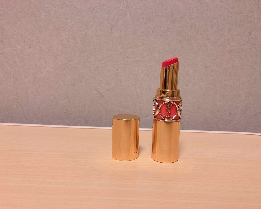 ルージュ ヴォリュプテ シャイン/YVES SAINT LAURENT BEAUTE/口紅を使ったクチコミ(1枚目)