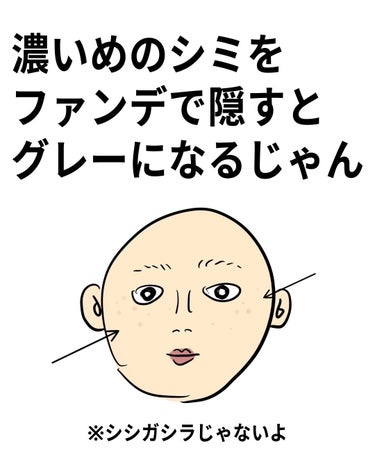 バブリズム／コスメ比較ライター on LIPS 「理論派のメイクの師匠に教えてもろた！図まで描いてくれたからみん..」（2枚目）