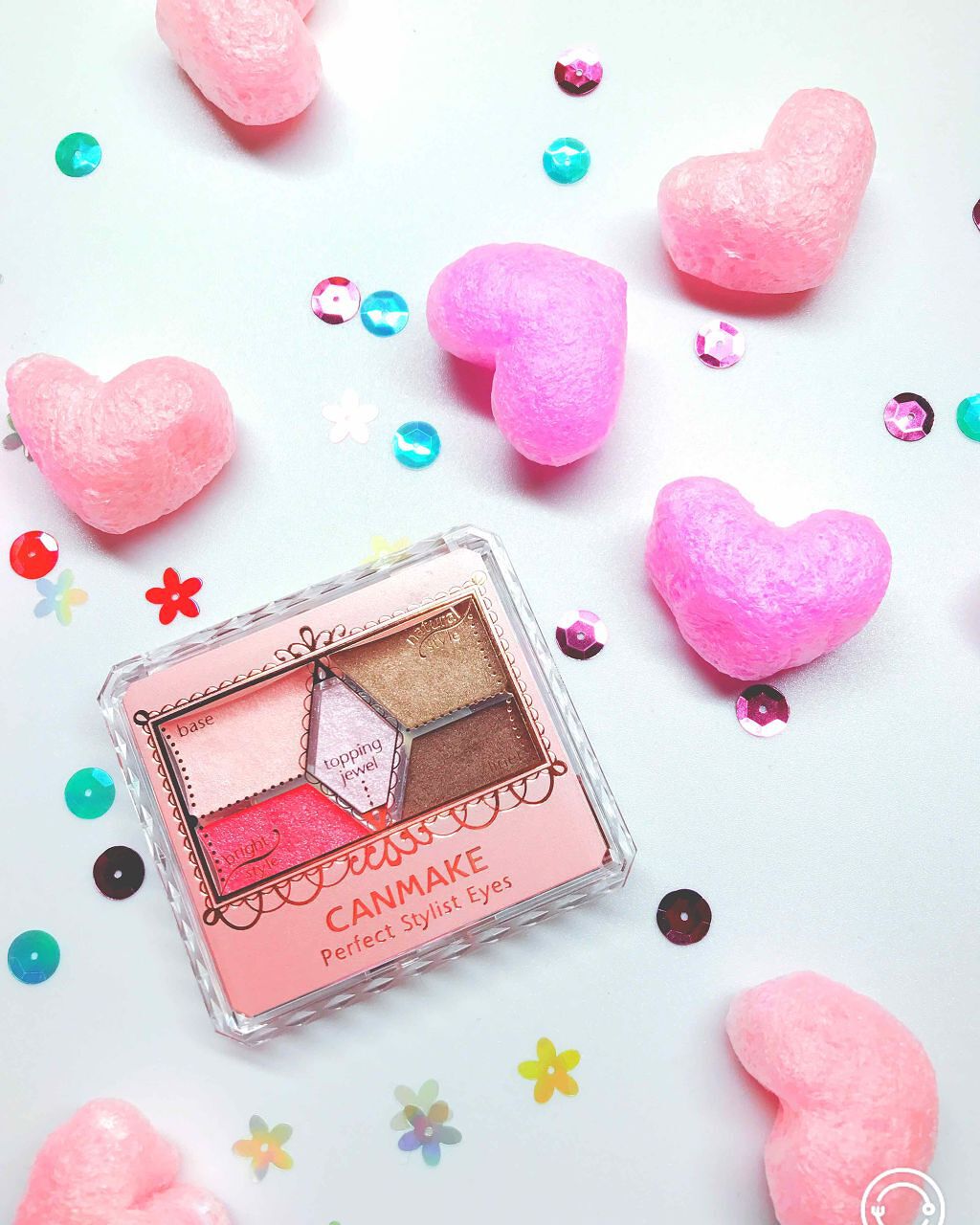 【旧品】パーフェクトスタイリストアイズ/キャンメイク/アイシャドウパレットを使ったクチコミ(1枚目)