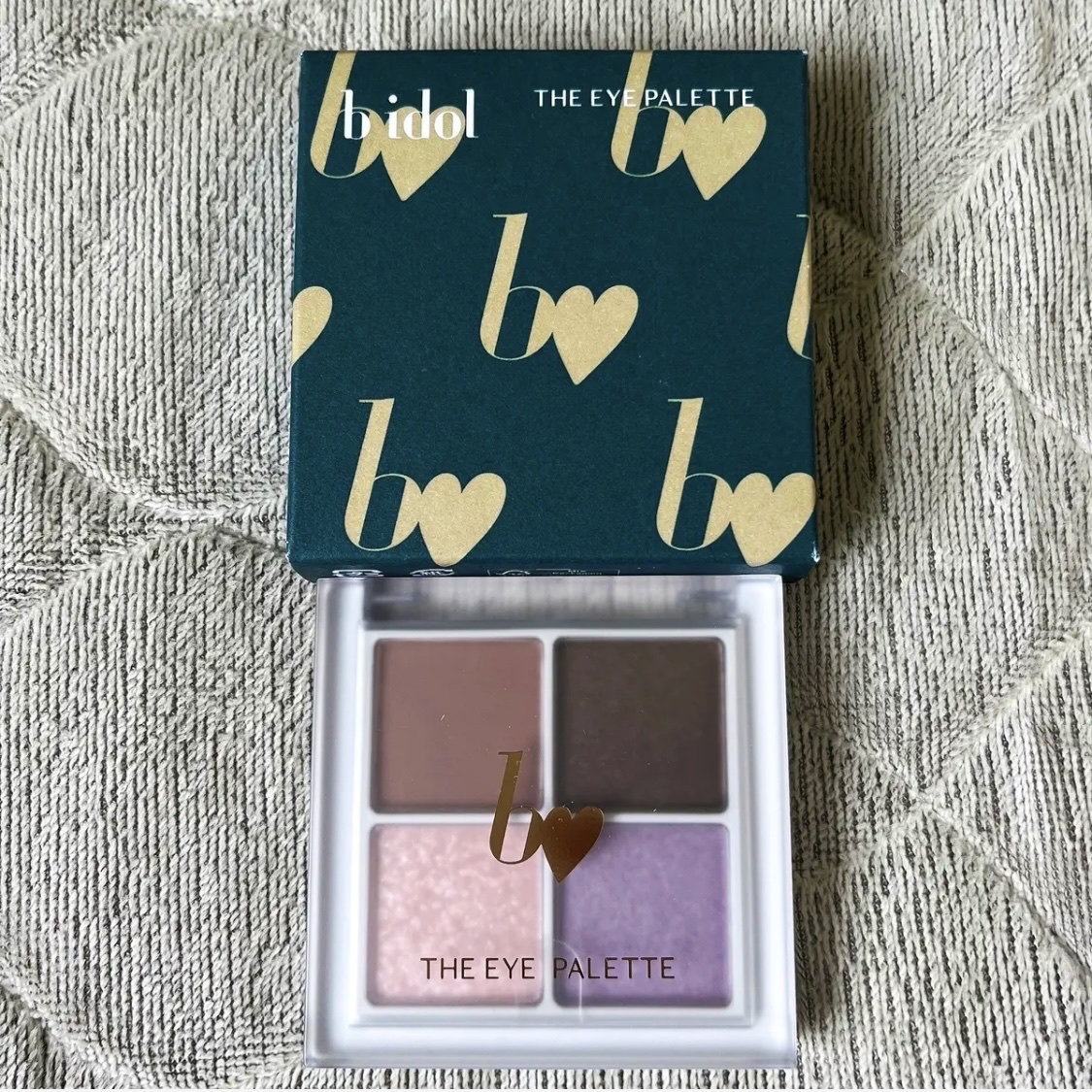 THE アイパレR 102 希望のグレージュ【新】/b idol/アイシャドウパレットを使ったクチコミ（2枚目）