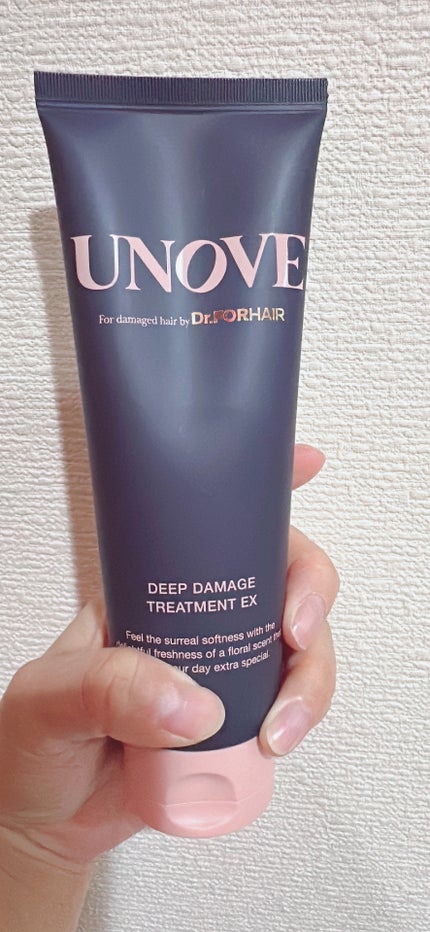ディープダメージトリートメントEX/UNOVE/洗い流すヘアトリートメントを使ったクチコミ(1枚目)