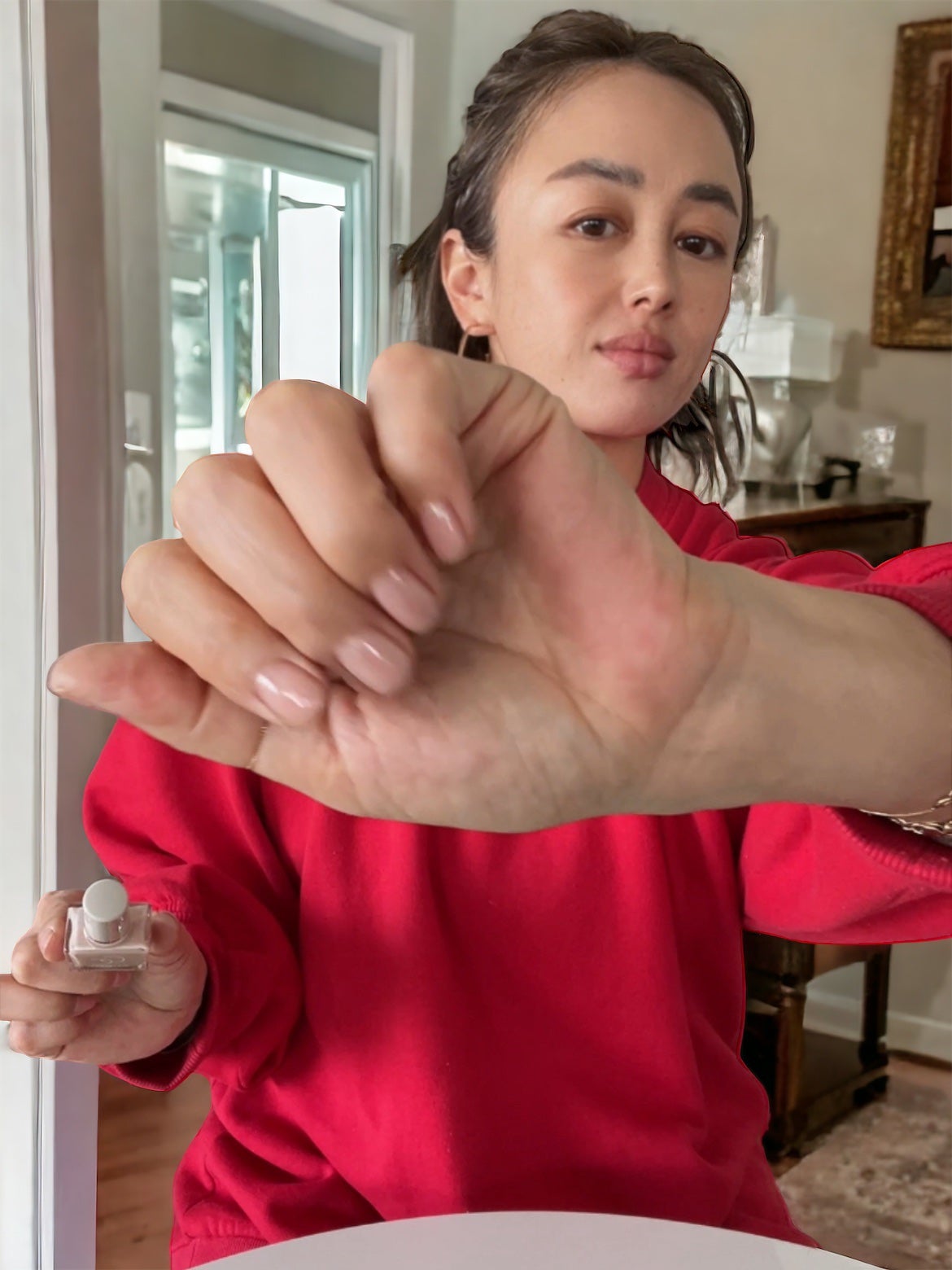 グロッシーコート/スキューズミー/オールインワンネイルを使ったクチコミ(7枚目)