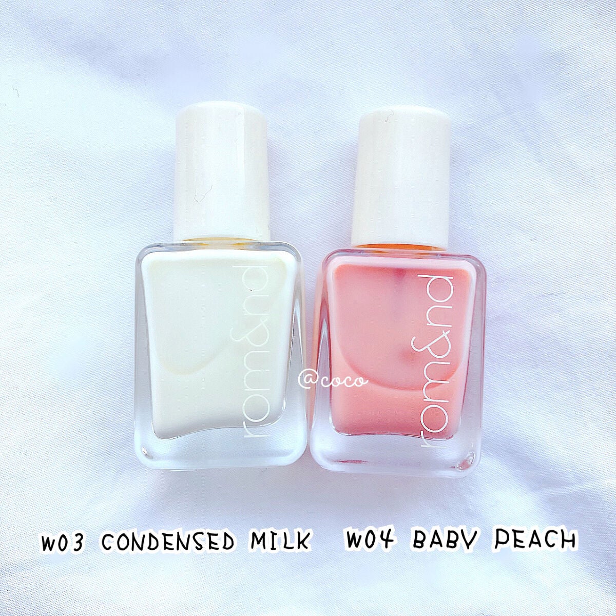 ムードペブルネイル/rom&nd/マニキュアを使ったクチコミ(3枚目)