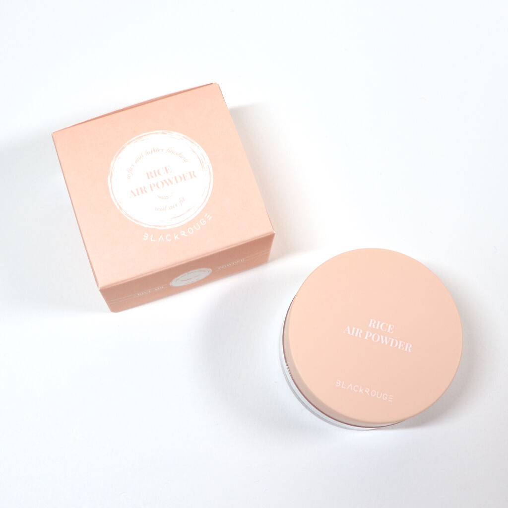ライスエアパウダー/BLACK ROUGE/ルースパウダーを使ったクチコミ（1枚目）